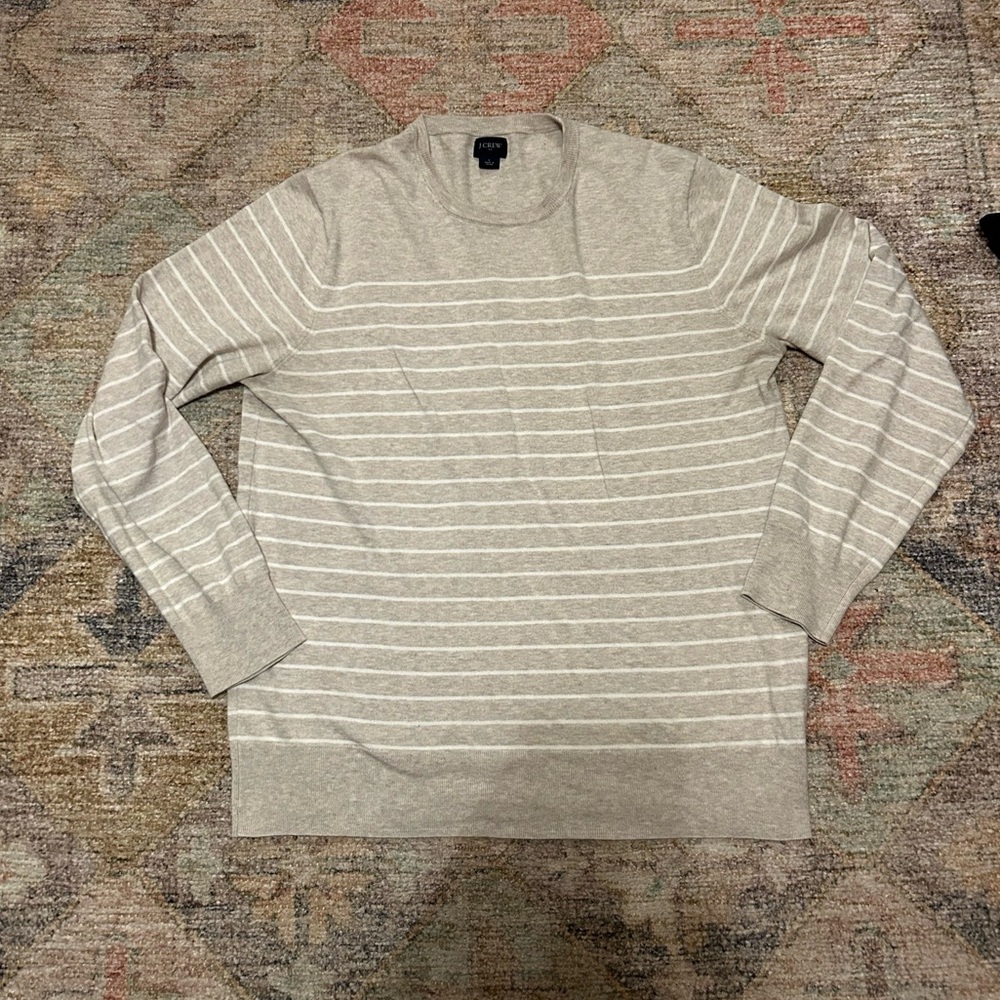 Striped J Crew Top